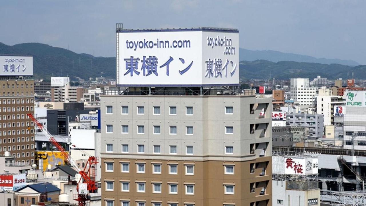 Toyoko Inn Okayama Eki Nishi Guchi Migi Zewnętrze zdjęcie